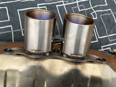 Porsche Gt3 Gt3rs Endschalldämpfer 99111102790 99711111970 Rear  