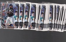 (130) COUNT LOT COURTNEY HAWKINS 2015 BOWMAN  DRAFT CARD #8