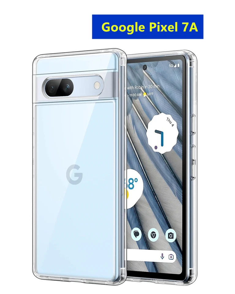 Cover Custodia Silicone TRASPARENTE pre Google Pixel 7A