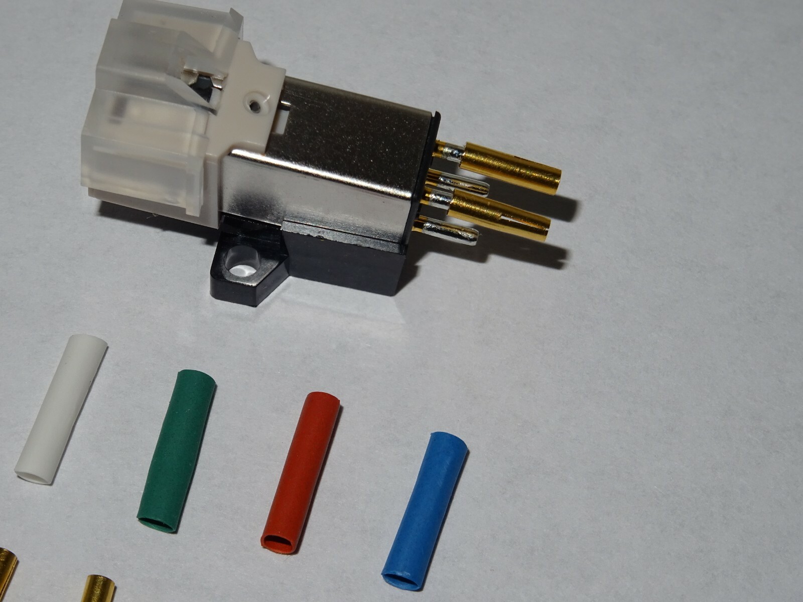 Technics Etc Cartridge Clips Gold Plated 1.30 24K Turntable /Heat