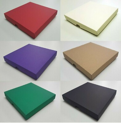 5'' x 5'' Geschenkbox/Grußkartenbox/Hochzeitseinladungen - 6 Farben - Menge wählbar