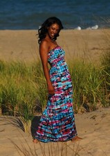 Multi Color Maxi Dress