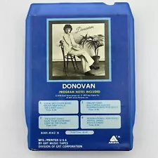 Donovan - Self-Titled - Restored 8 Track Tape - New Pad and Splice