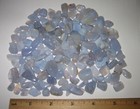 140+ TUMBLED POLISHED 0.2"- 0.7" BLUE LACE AGATE CRYSTAL STONES ~ 227.7g *3 (GG) — photo 3