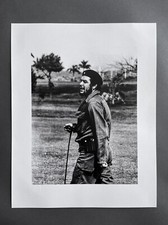 Che Guevara Playing Golf – Rare Candid Moment Signed by Korda (16x12