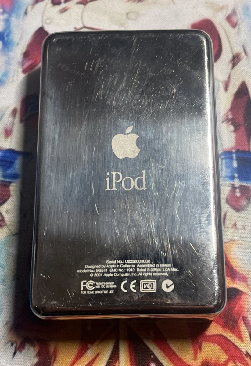 Apple iPod 1st Generation 5GB Classic (2001) Working.