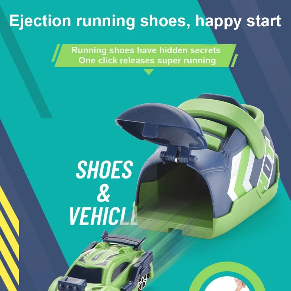 Educational Learning Toys for 1-3 Years Old Kid"s Running Shoes Car Shooting Toy - Image 2 of 4