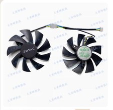 Graphics Card Cooling Fan For ZOTAC RTX2060 2060s 1660 1660ti Destroyer HA/HB  