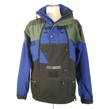 The North Face Jacket Mens Large Blue Steep Tech Scott Schmidt Hooded