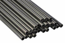 Carbon Fiber Pultruded Hollow Tube- BLACK- Various Sizes