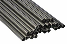 Fiberglass Hollow Tube- BLACK- Various Sizes