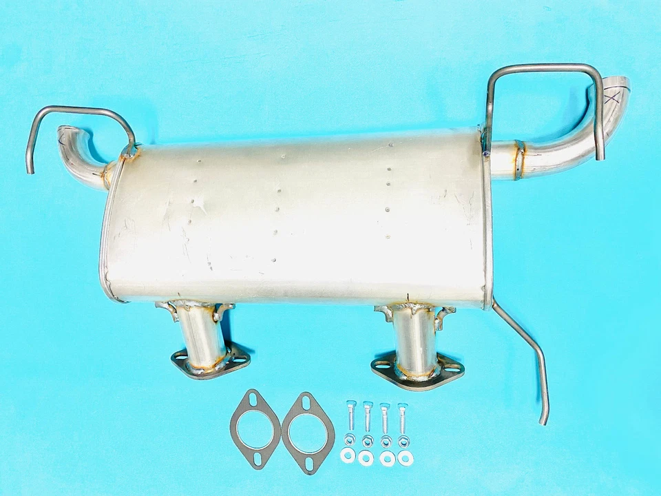 Fits: 2014-2015 Infiniti Q60 & 2009-2013 G37X AWD Coupe Convertible 3.7L Muffler Foto 3 de 4