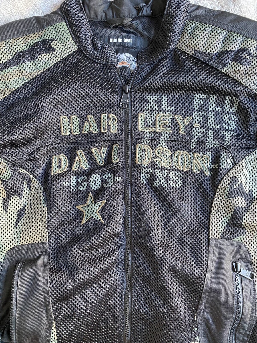 Harley-Davidson Men's Midville Functional Mesh Riding Jacket Harley-Davidson Men's Midville Functional Mesh Riding Jacket