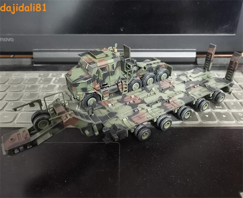 1:72 US Army Oshkosh M1070 Heavy Transport Vehicle Model Military Toys Finished - Image 2 of 4