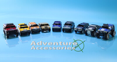 McDonald's Hummer Toys Complete 9 Toy Set Includes Rare #9 in