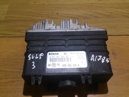 Volkswagen Golf 1993 ECU Engine Computer (Engine Control Unit) 026 #59169-55