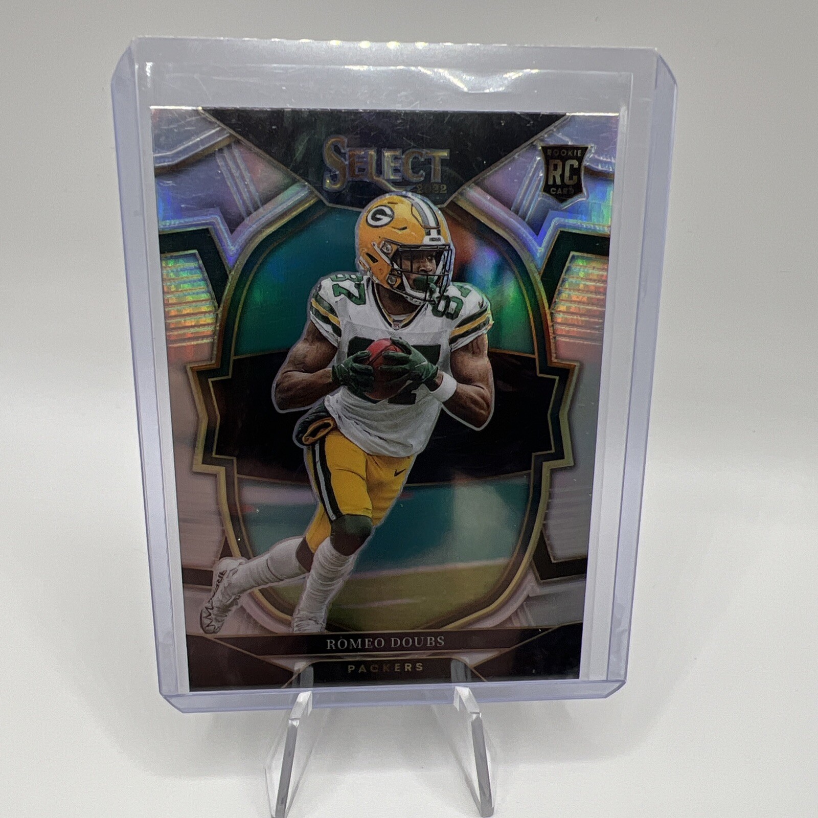 2022 Panini Select - Concourse Silver Prizm #54 Romeo Doubs (RC)