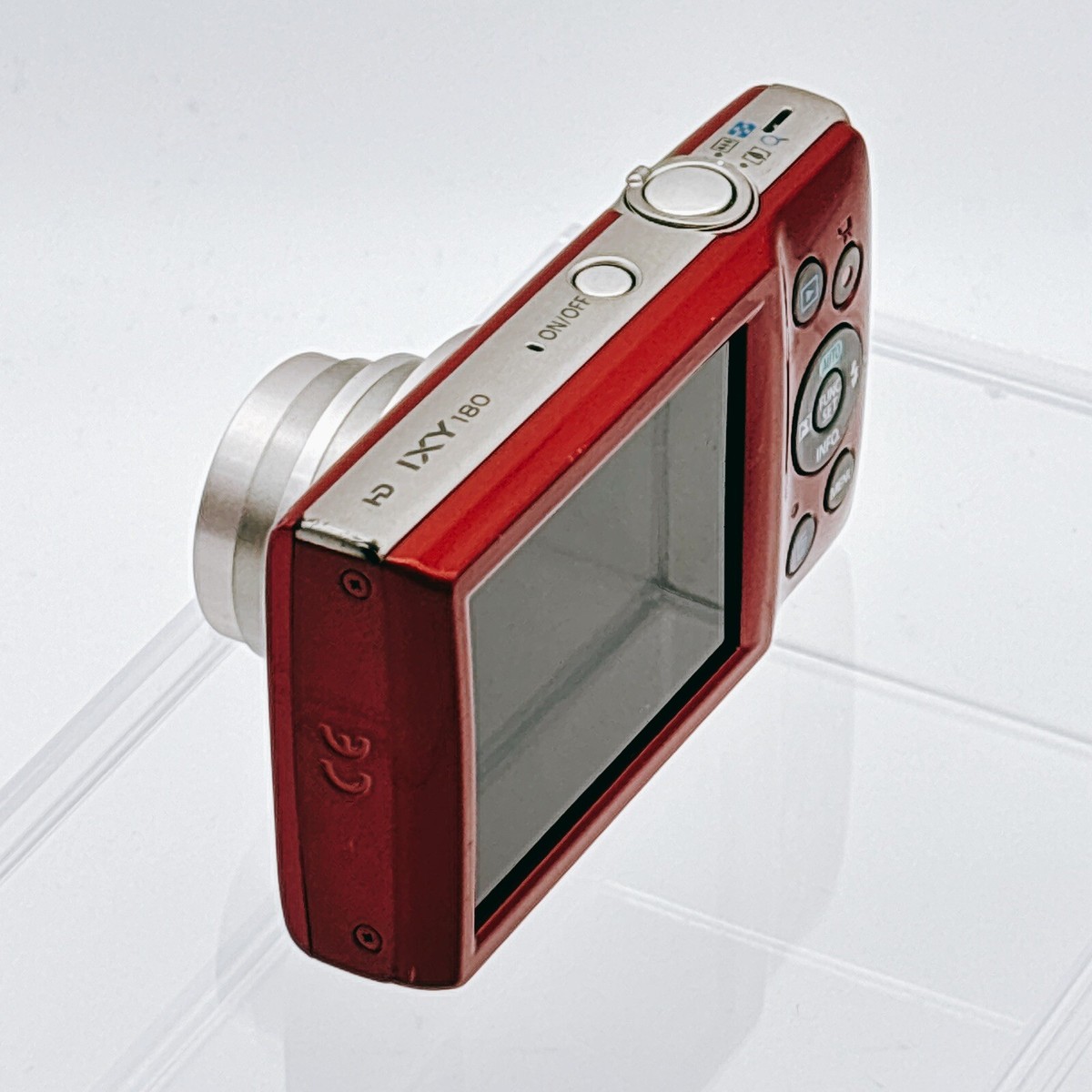 ✨SDカード付✨ Canon IXY 180 Near Mint] Canon IXY 180 Red Digital Camera w/Battery