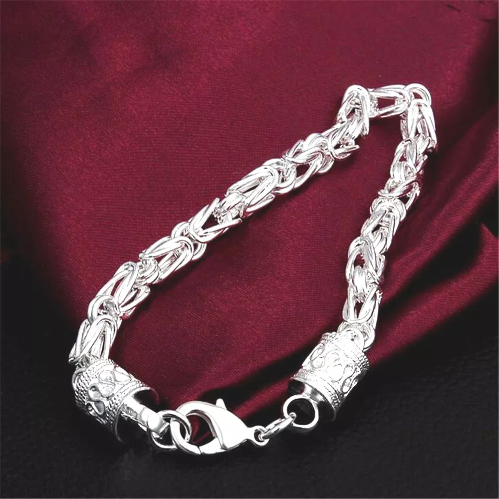 925 Sterling Silver Jewellery. A bracelet is an article of jewellery that  is worn around the wrist.