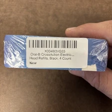 Oral B Cross Action Electric Toothbrush Replacement Brush Heads Refill, 4Count