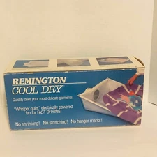 Remington Portable Electric Clothes Dryer Great For Delicate Fine Washables New