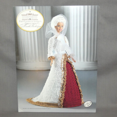 Annie's Attic Martha Washington Gown Crochet Pattern First Ladies of America NEW