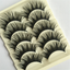 thumbnail 7 - 5 Pairs Natural Eye Lashes Makeup Handmade Soft Long Thick Black False Eyelashes