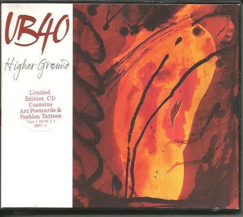 UB40 Higher Ground w/ MIX & UNRELEASED & POSTCARDS & TATTOO CD single SEALED