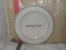 HOMER LAUGHLIN RESTAURANT WARE PLATE-C.I. SHENANIGANS, ON THE RIVER RESTAURANT
