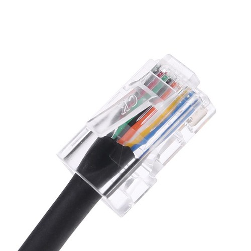 8Pin to RJ-45 Modular Plug Mic Cable Adapter for Yaesu Microphone MD-200 MD-100 - Zdjęcie 6 z 8