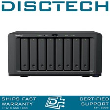 Synology 64TB DiskStation DS1825+ 8-Bay SATA  24/7 NAS Server 8x 8TB Enterprise