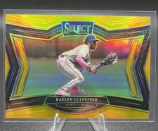 2025 Panini Select Kaelen Culpepper Gold Prizm Diamond Level /10 Twins 