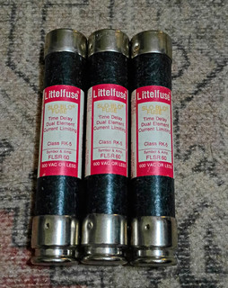 Littelfuse FLSR 60 60A 600V Class RK5 Time Delay Current Limiting Fuses Lot