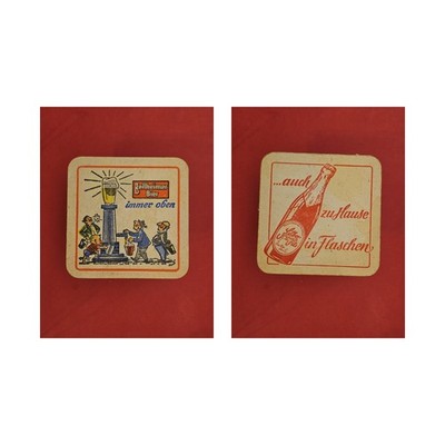Bellheimer Always Up Brewery Beer Mat Beermat