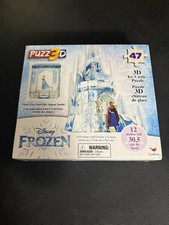 Cardinal Games Disney Frozen 2 Elsa Anna 3D Ice Castle Puzzle Playset 47 Pieces