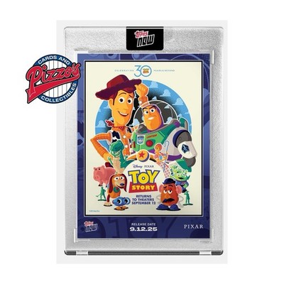 2025 Disney Topps now トイストーリー #TS01-SP 2025 Disney Topps NOW Toy Story 30th Anniversary Card In Hand | eBay