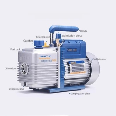 Air Vacuum Pump 2PA Ultimate Vacuum Air Conditioning Refrigeration Vacuum Pump