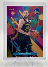 2025-26 Topps Finest Stephen Curry Oil Spill SP Refractor #74 Warriors
