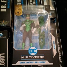 DC McFarlane Multiverse Green Lantern Hal Jordan Gold Label 7  Action Figure New