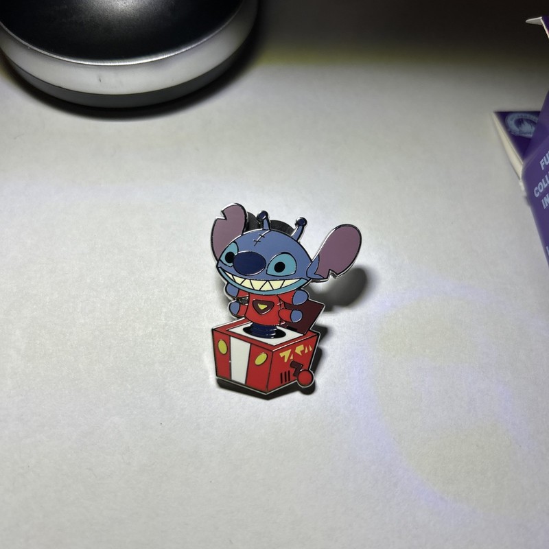 Disney Lilo & Stitch Stitch in Box Single Pin Official Collectible #2
