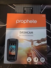 Prophete Fahrrad Dashcam 4K, App-Anbindung, Kompakt & leicht, USB-C, Halterung