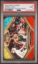 2024 Select WNBA - Jewell Loyd #4 - Tie-Dye Prizm /25 - PSA - 25/25 