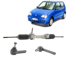 KIT SCATOLA STERZO MECCANICA + 2 TESTINE BILATERALI FIAT CINQUECENTO SEICENTO