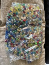 Large Lot Acrylic Crystal Faceted Bead Mix