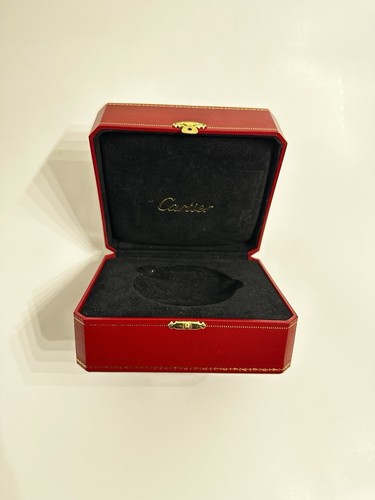 Vintage Cartier Ballon Bleu Desk Clock Box Case Travel Storage COT80033