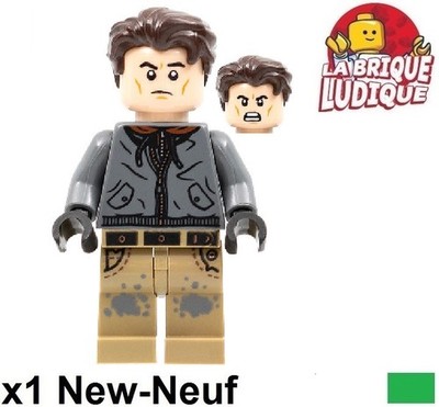 LEGO Minifigur Super Heroes Batman Bruce Wayne Drifter sh0784 NEUF
