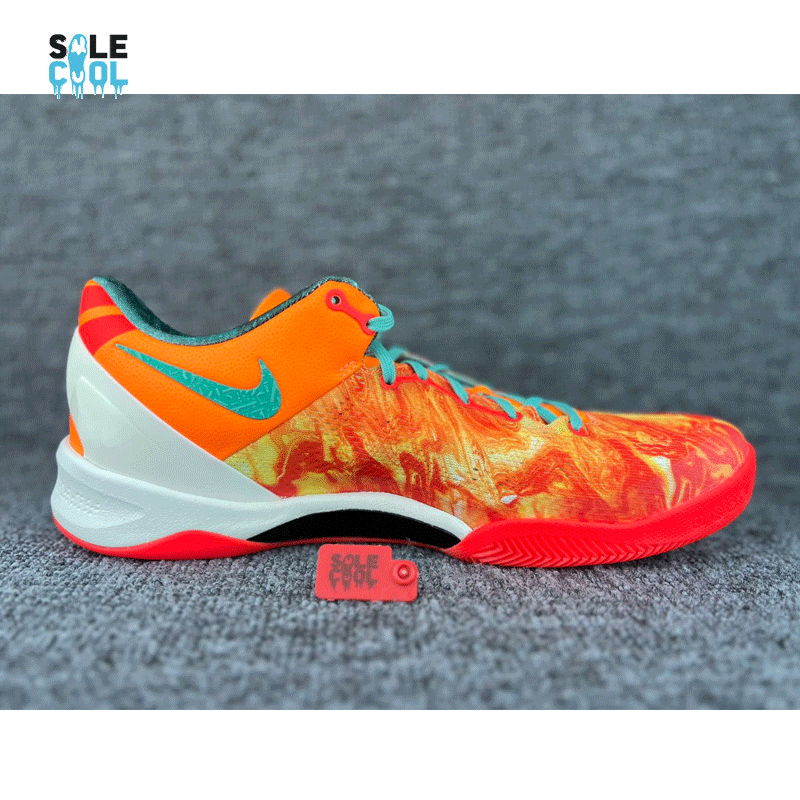 Nike Kobe 8 System + AS All Star white Orange Green Men's Shoes