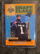 2025 Panini Rookies & Stars Tetairoa McMillan Draft Class Orange #/125 