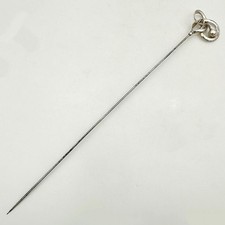 CHARLES HORNER HAT PIN STERLING SILVER ART NOUVEAU CHESTER 1913