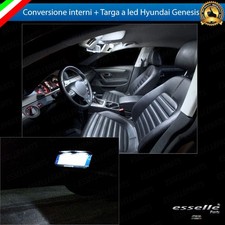 KIT FULL LED INTERNI HYUNDAI GENESIS CONVERSIONE COMPLETA + LUCI TARGA NO AVARIA